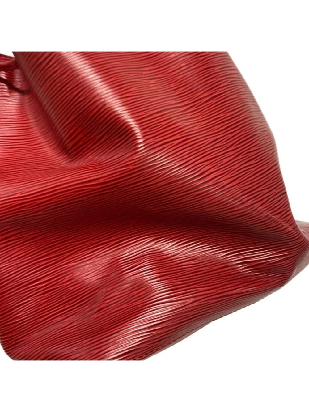 Louis Vuitton Shoulder Bag Epi Petite Noe Castilian Red Leather